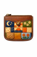 Hand-Stitched Leather Coin Pouch