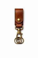 Artisan Leather Belt Loop Key Holder