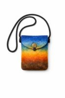 Felted Shoulder Sling Pouch