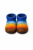 Hand-Felted Wool Slippers