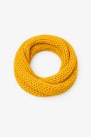 Hand-Knit Infinity Loop Scarf